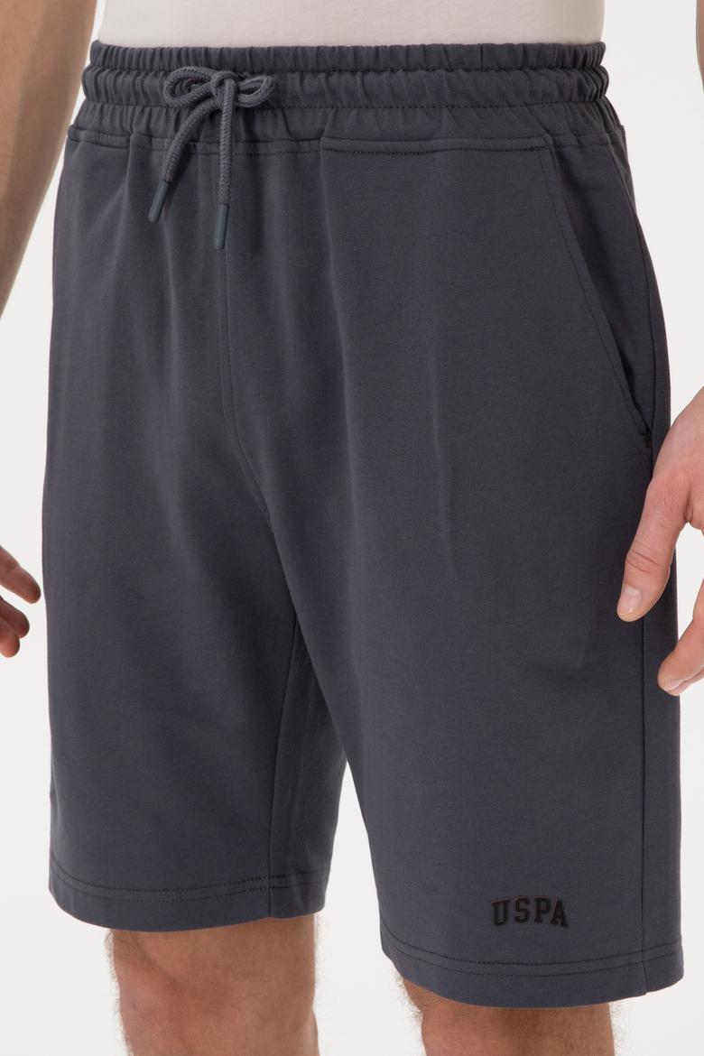 Erkek Antrasit Örme Şort - 50305933061