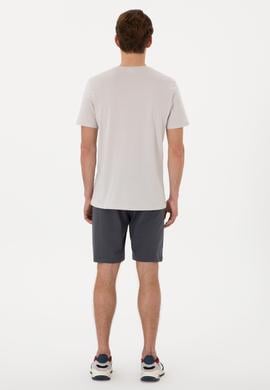 Erkek Antrasit Örme Şort - 50305933061