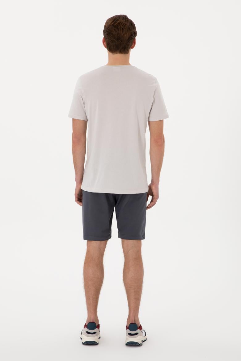 Erkek Antrasit Örme Şort - 50305933061