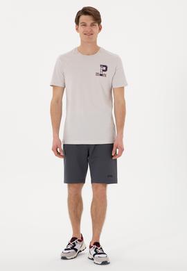 Erkek Antrasit Örme Şort - 50305933061