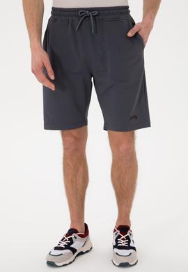 Erkek Antrasit Örme Şort - 50305933061