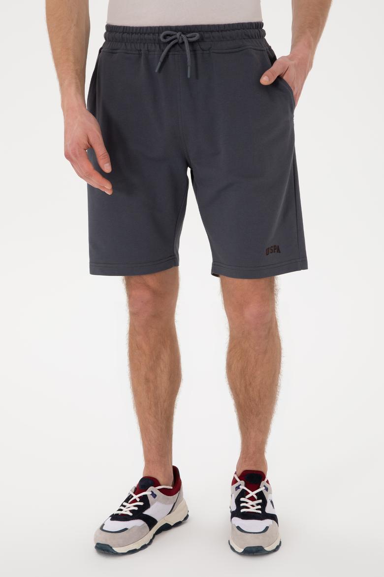 Erkek Antrasit Örme Şort - 50305933061