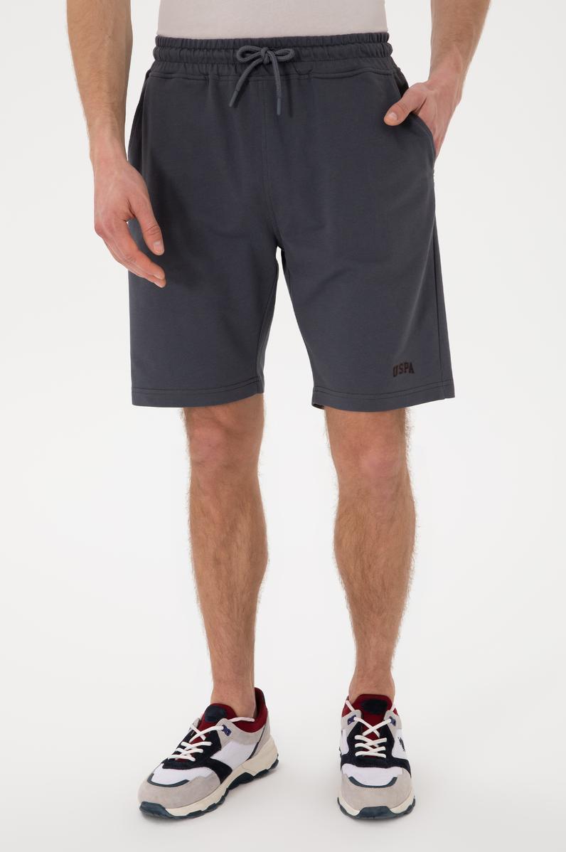 Erkek Antrasit Örme Şort