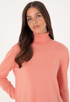 Kadın Somon Basic Kazak - 50288974020