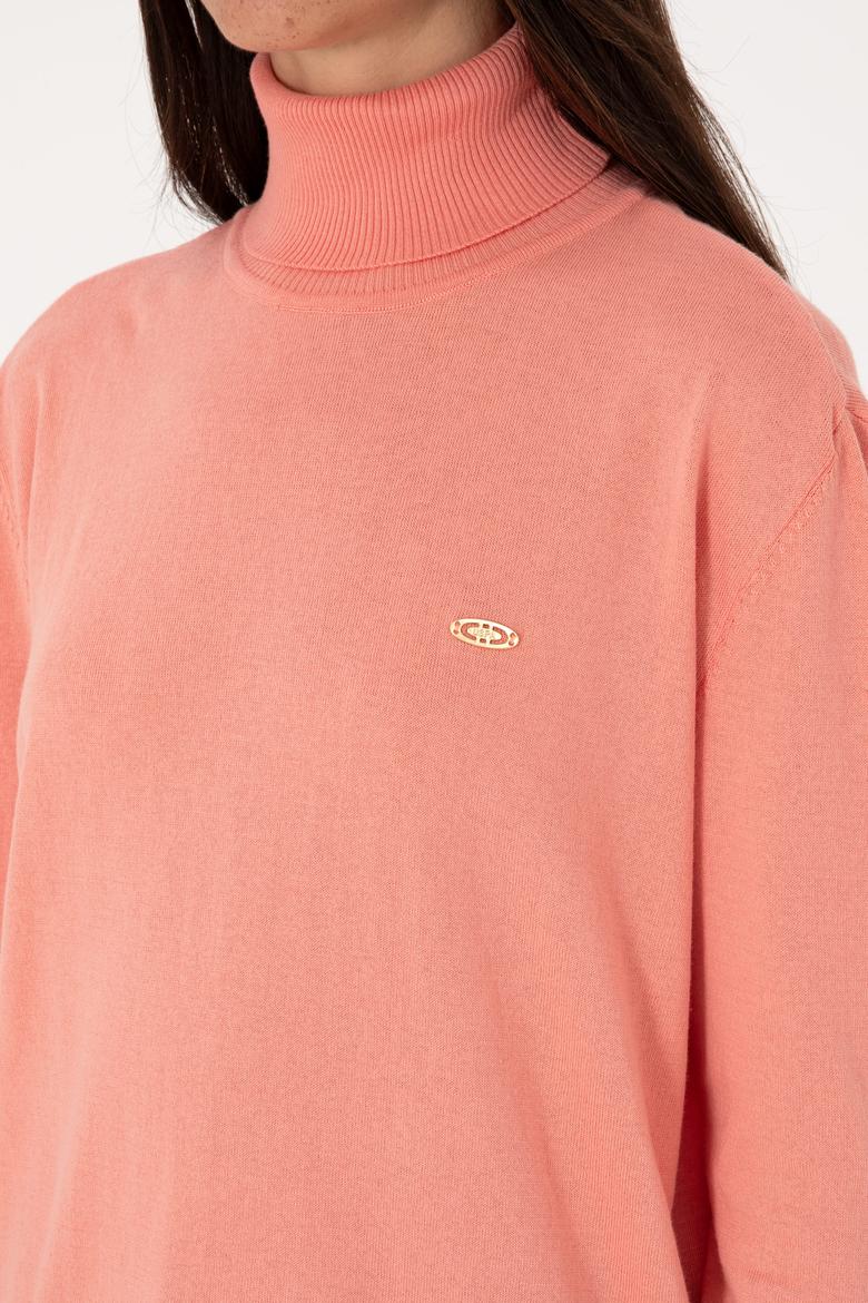 Kadın Somon Basic Kazak - 50288974020