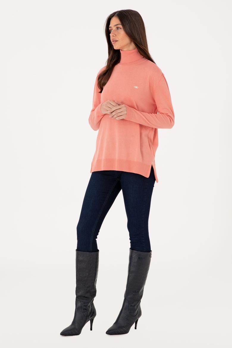 Kadın Somon Basic Kazak - 50288974020