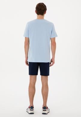 Erkek Lacivert Örme Şort - 50305933006