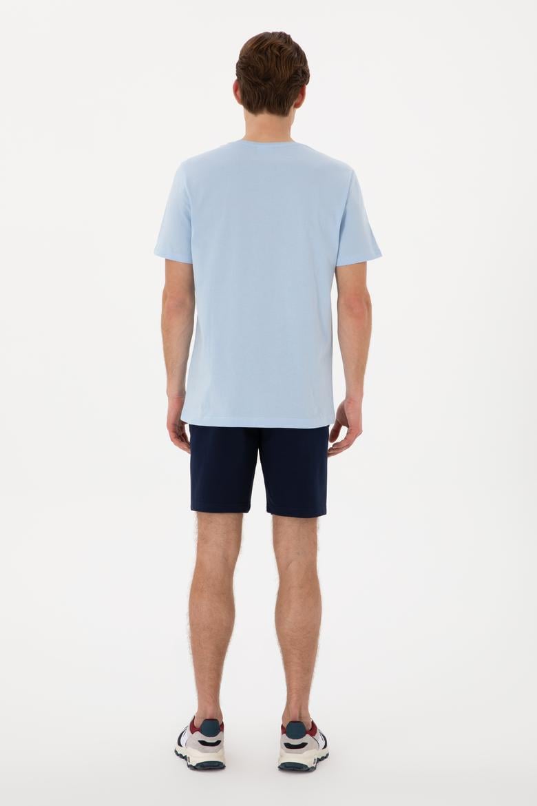 Erkek Lacivert Örme Şort - 50305933006