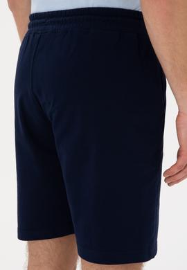 Erkek Lacivert Örme Şort - 50305933006