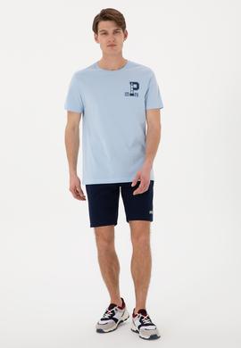 Erkek Lacivert Örme Şort - 50305933006