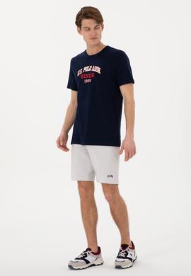 Erkek Açık Gri Örme Şort - 50305933088