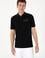 Erkek Regular Fit Fermuarlı Siyah Tişört