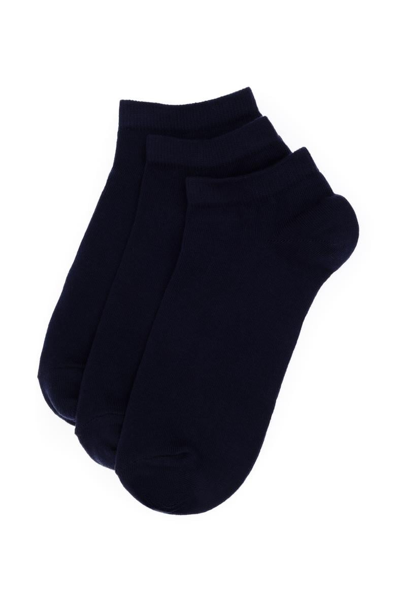 Erkek 3'lü Patik Çorap