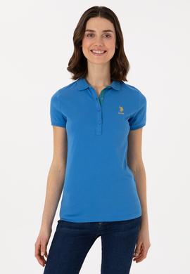 Kadın Saks Basic Tişört - 50280065062