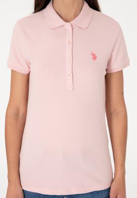 Kadın Pudra Basic Tişört - 50300830168