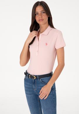 Kadın Pudra Basic Tişört - 50300830168