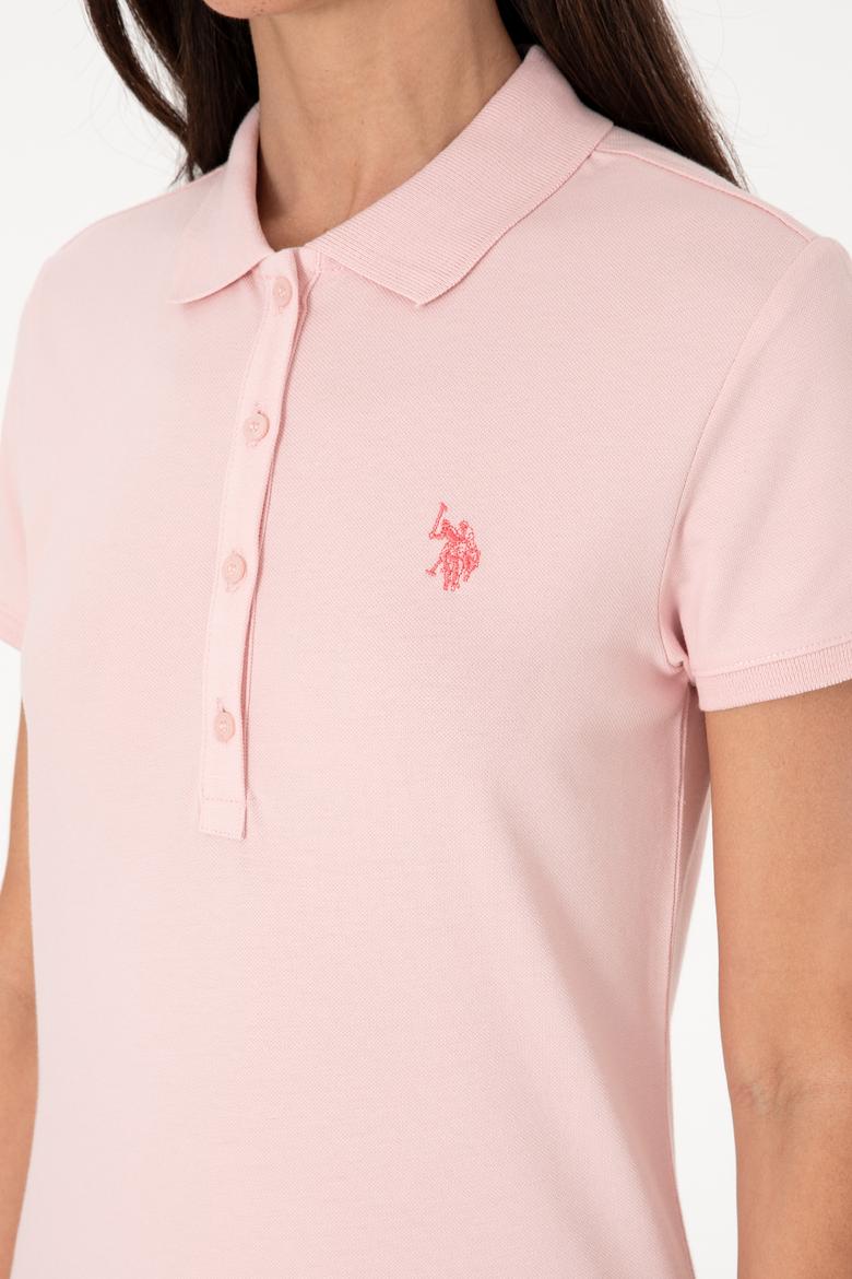 Kadın Pudra Basic Tişört - 50300830168