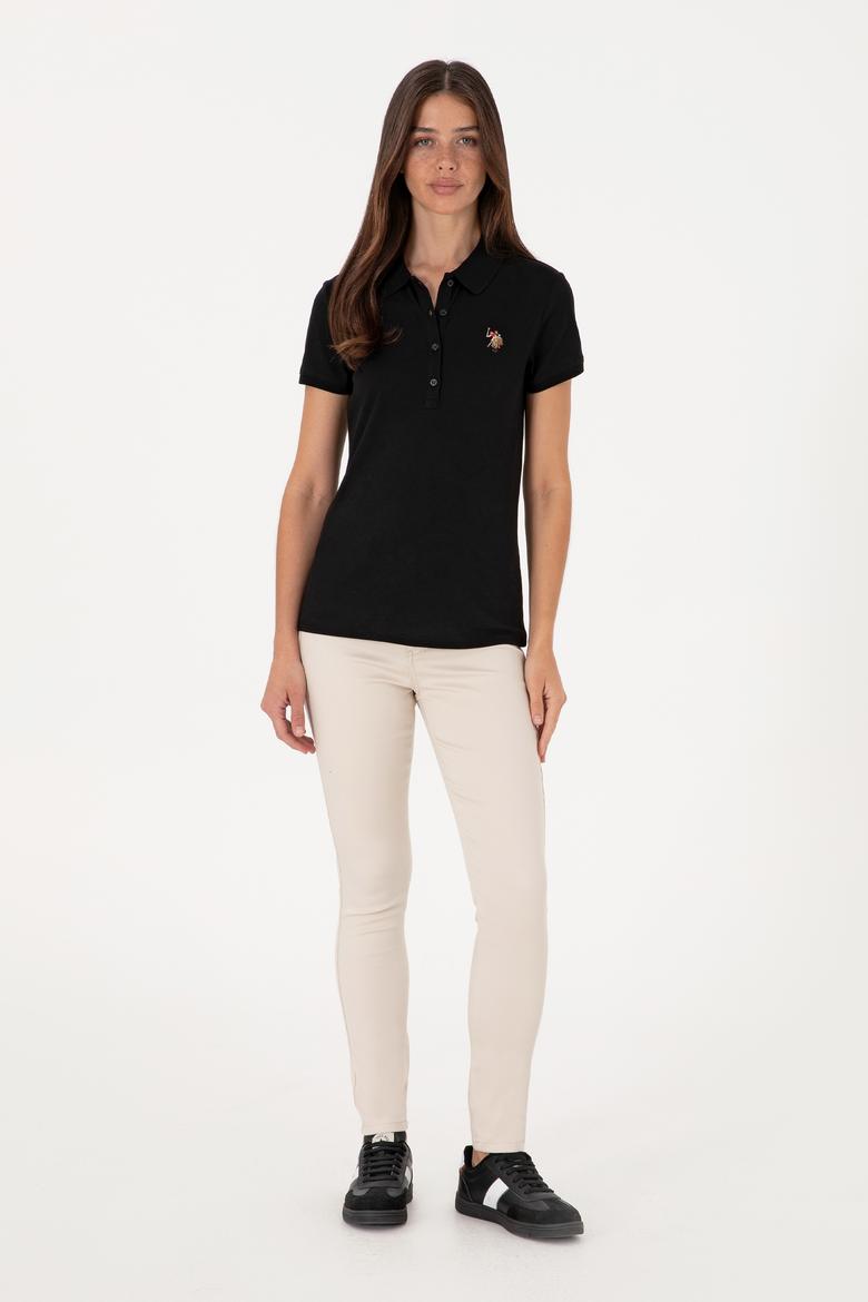 Kadın Siyah Tişört - 50300887083