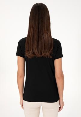 Kadın Siyah Tişört - 50300887083