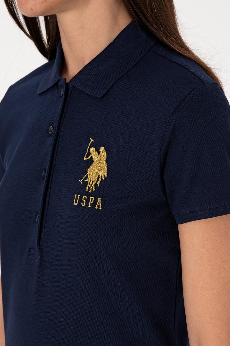 Kadın Lacivert Basic Tişört - 50300883012