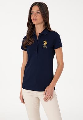 Kadın Lacivert Basic Tişört - 50300883012