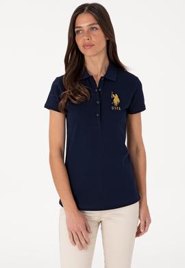 Kadın Lacivert Basic Tişört - 50300883012