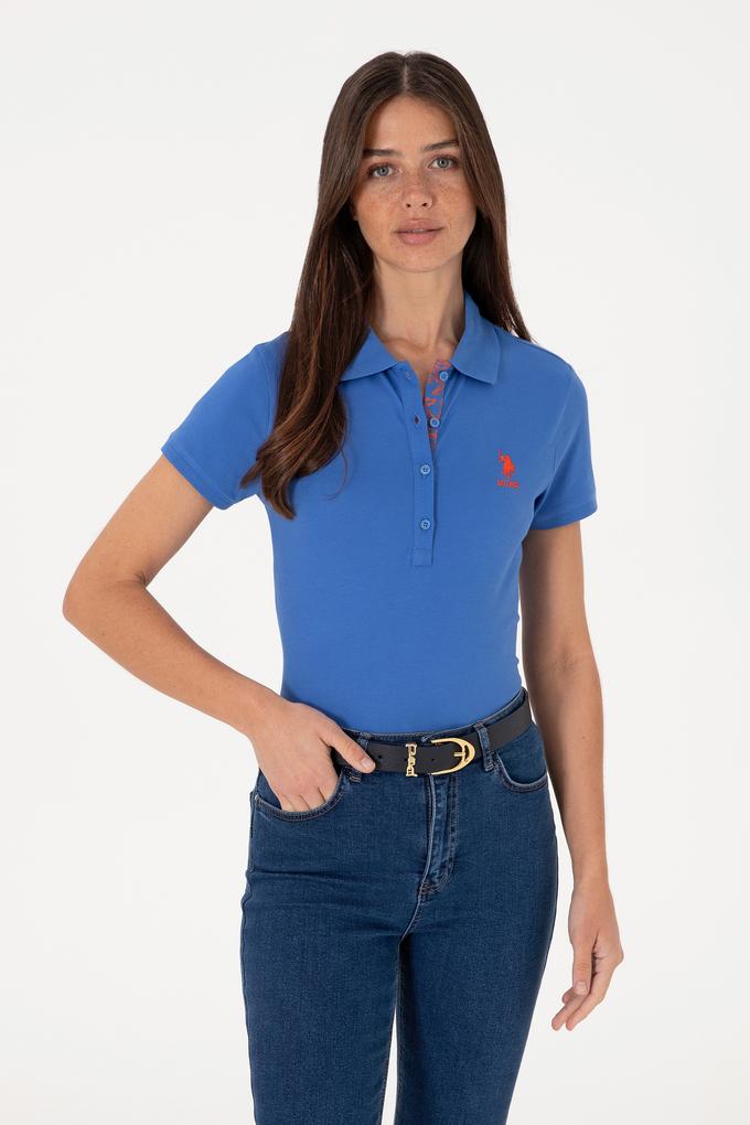 Kadın İndigo Basic Tişört