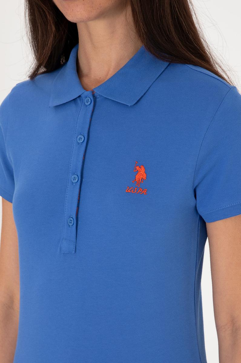 Kadın İndigo Basic Tişört