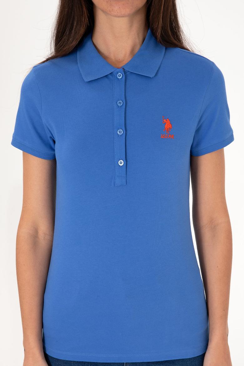 Kadın İndigo Basic Tişört - 50300896046