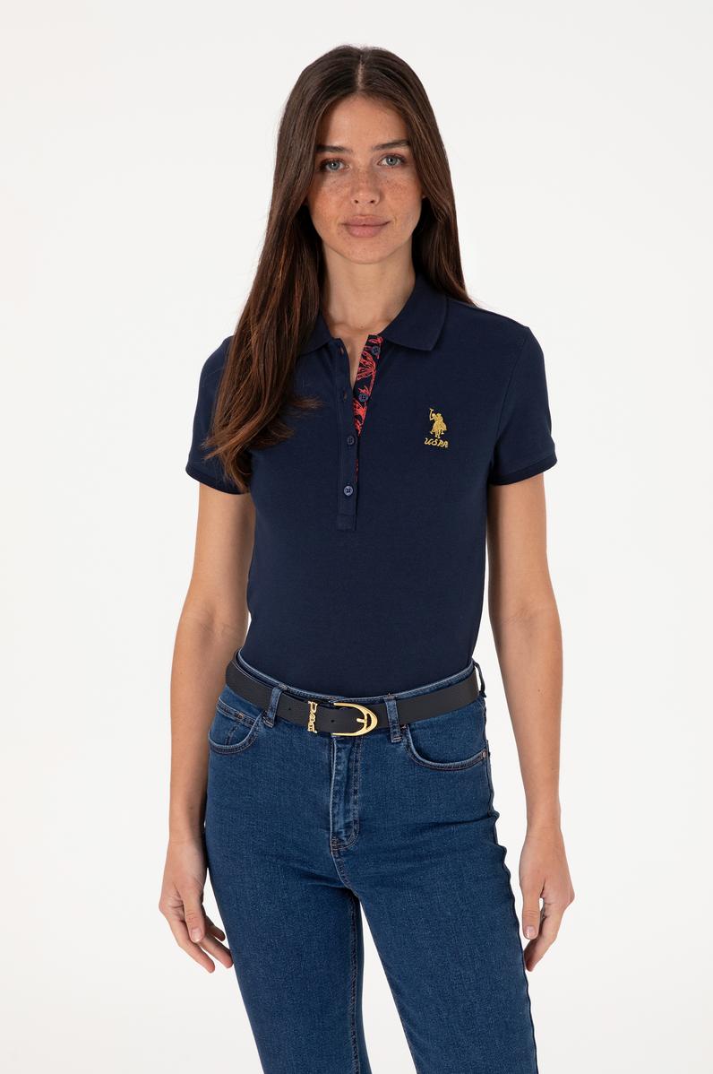 Kadın Lacivert Basic Tişört