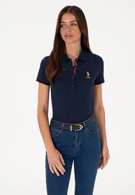 Kadın Lacivert Basic Tişört - 50300868028