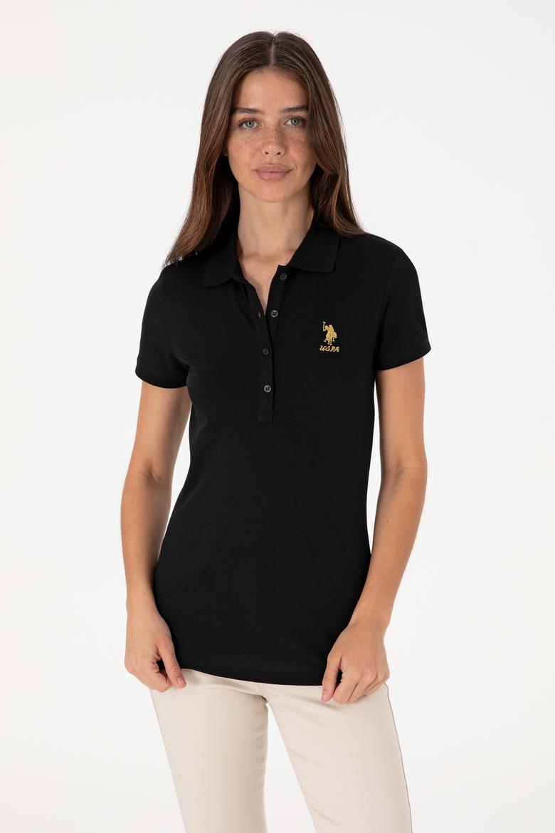 Kadın Siyah Basic Tişört - 50300868063