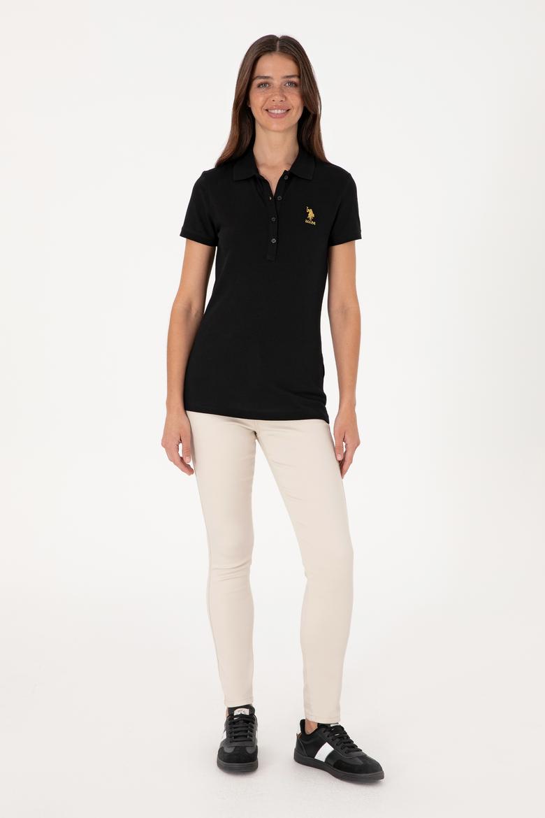 Kadın Siyah Basic Tişört - 50300868063