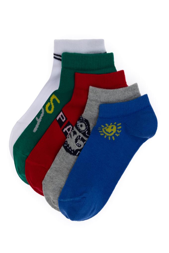 Erkek Çocuk İndigo Patik Çorap