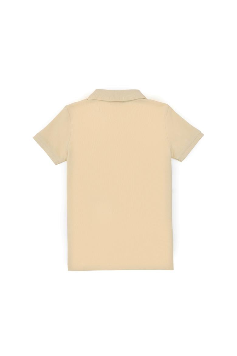 Erkek Çocuk Açık Haki Tişört - 50307175012