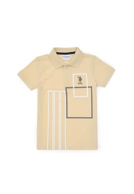 Erkek Çocuk Açık Haki Tişört - 50307175012