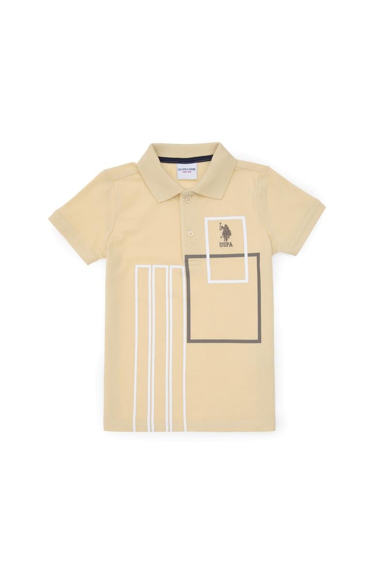 Erkek Çocuk Açık Haki Tişört - 50307175012