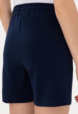 Kadın Lacivert Örme Şort - 50300840051