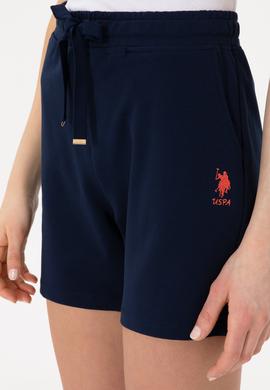 Kadın Lacivert Örme Şort - 50300840051