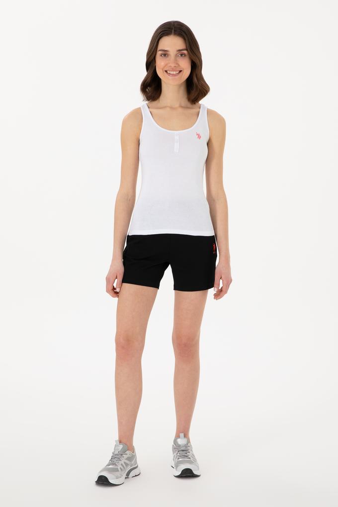 Kadın Siyah Örme Şort