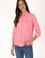 Kadın Pembe Uzun Kollu Basic Gömlek