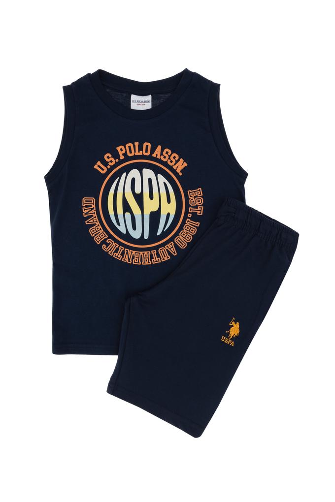 Erkek Çocuk Lacivert Pijama Takımı