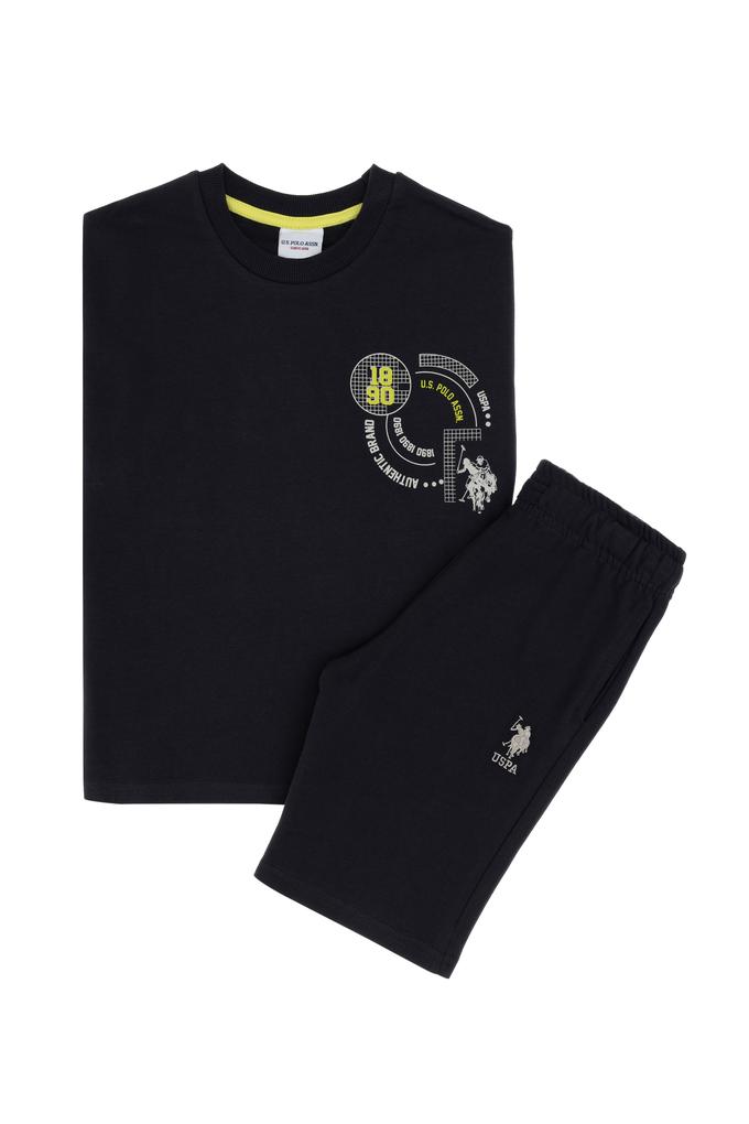 Erkek Çocuk Antrasit Pijama Takımı