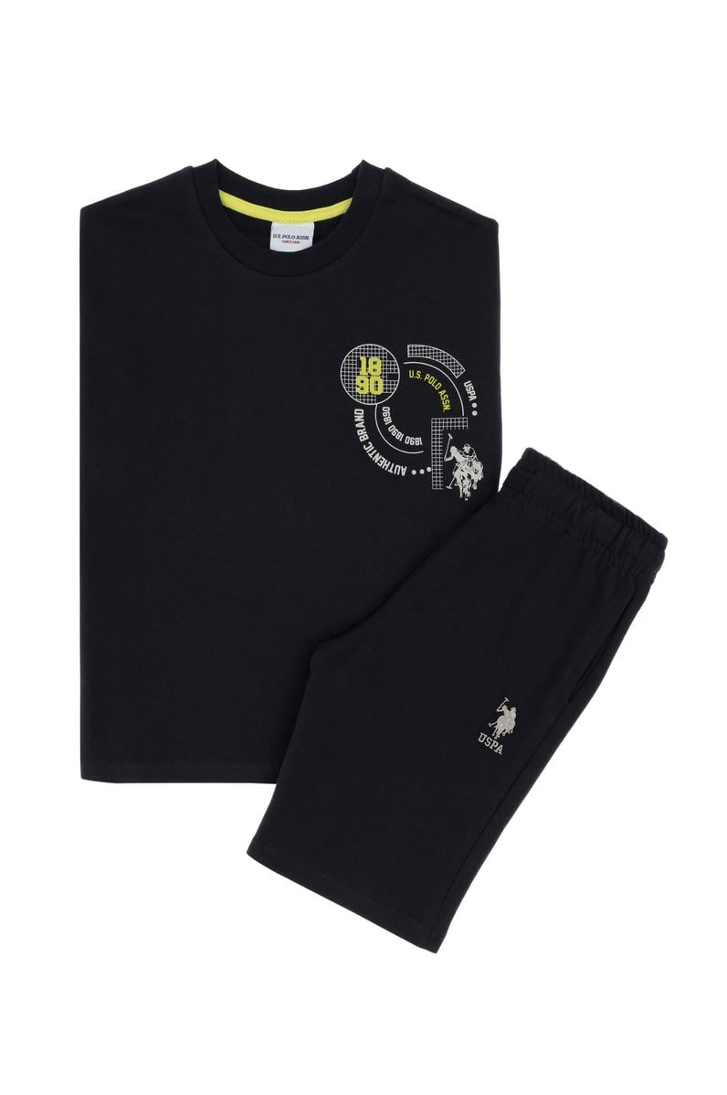 Erkek Çocuk Antrasit Pijama Takımı