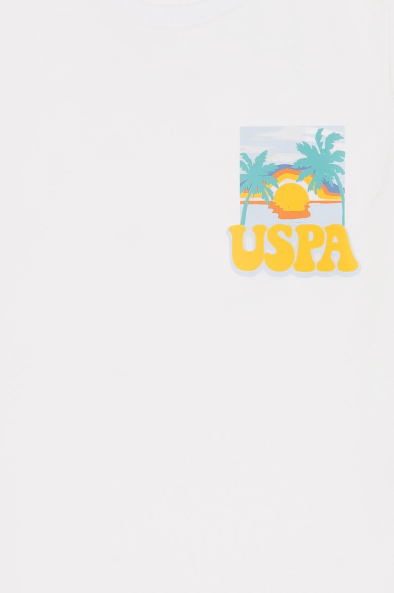 Erkek Çocuk Beyaz Tişört