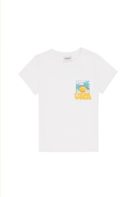 Erkek Çocuk Beyaz Tişört - 50306482011