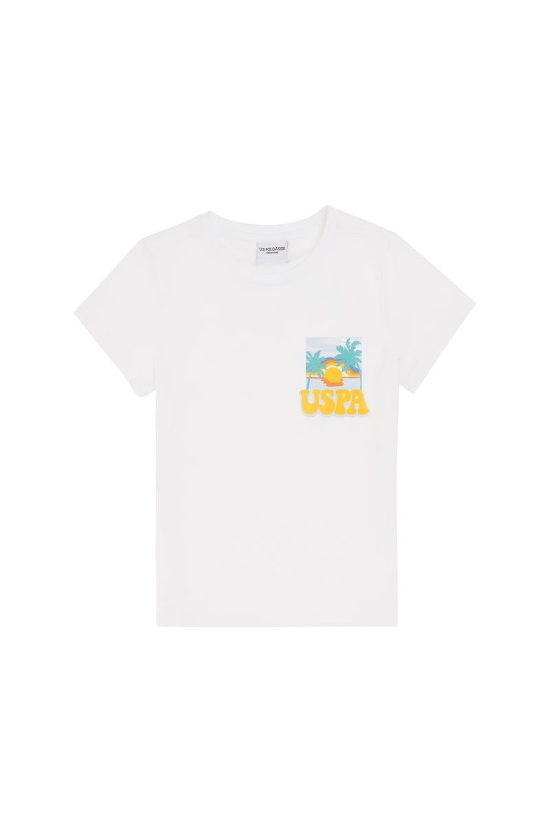 Erkek Çocuk Beyaz Tişört