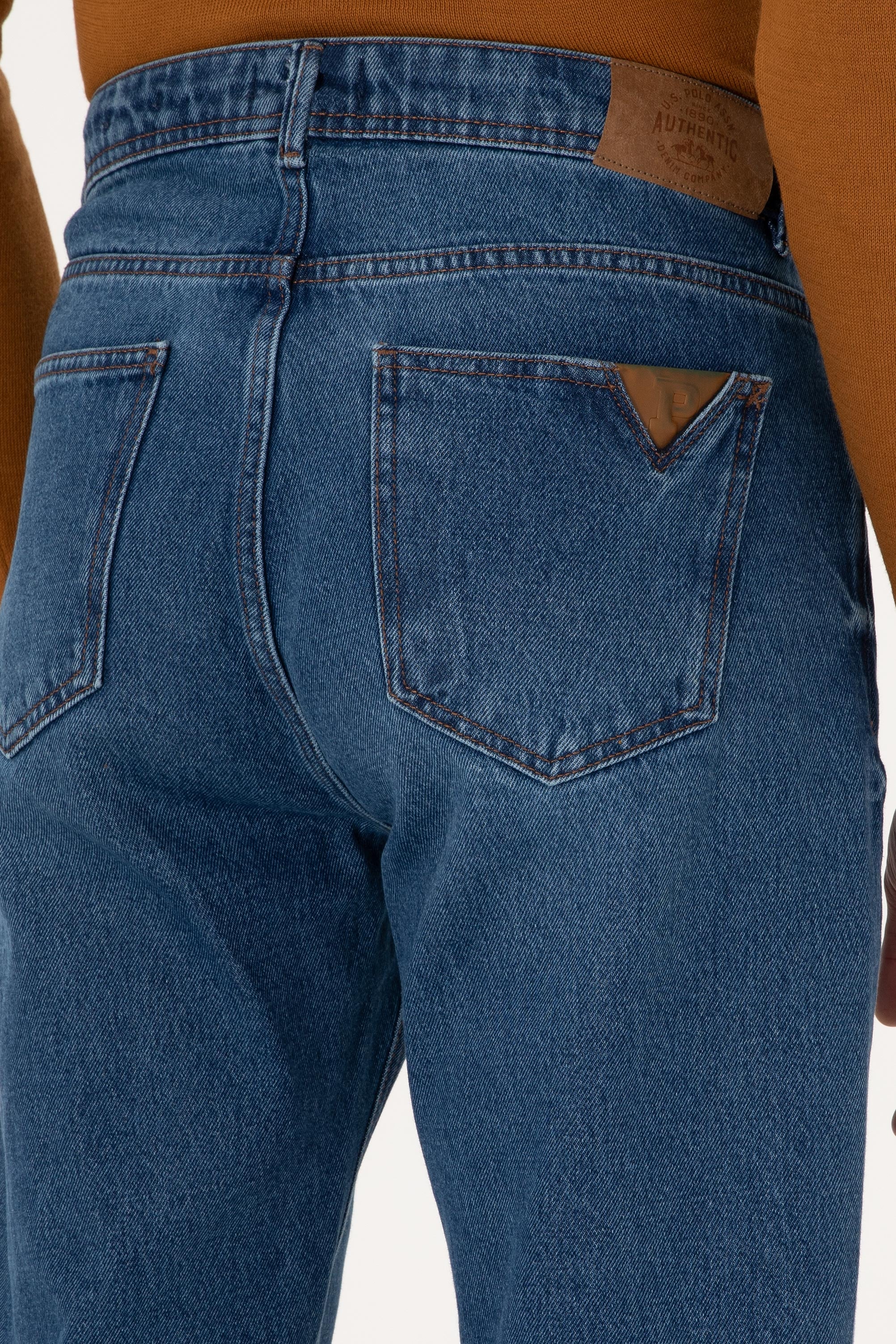 Erkek Açık Mavi Jean Pantolon - Image 6