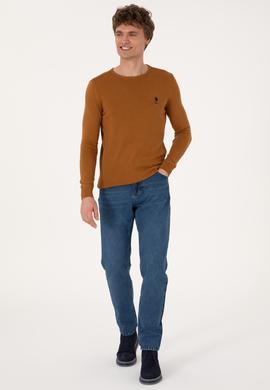 Erkek Açık Mavi Jean Pantolon - 50290248035