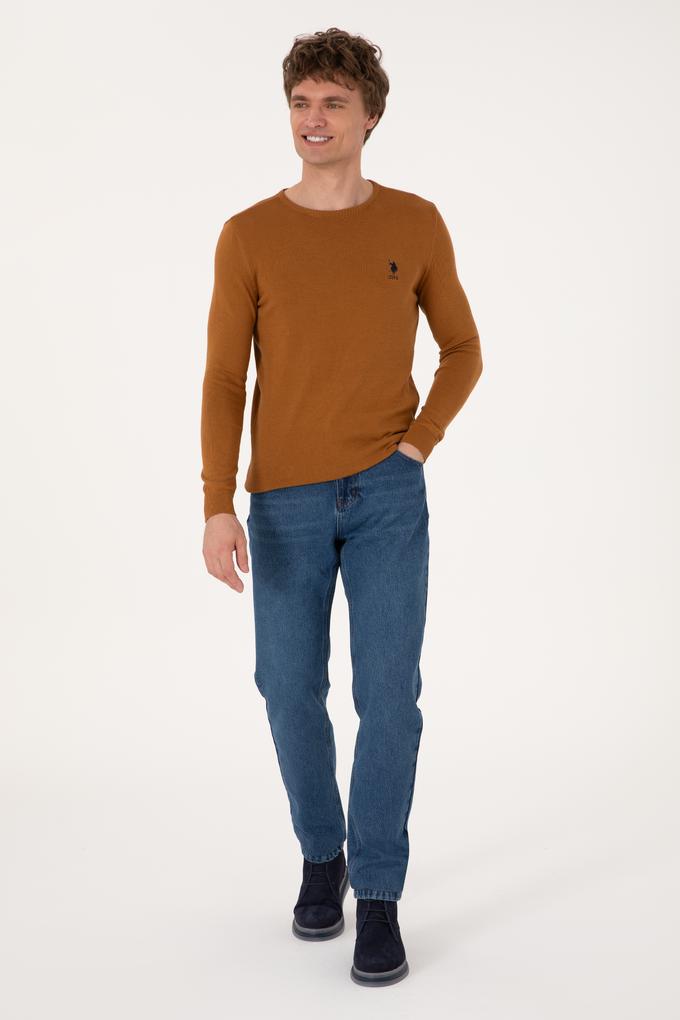 Erkek Açık Mavi Jean Pantolon